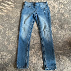 👖 Guc girls justice mid rise jean legging size 10